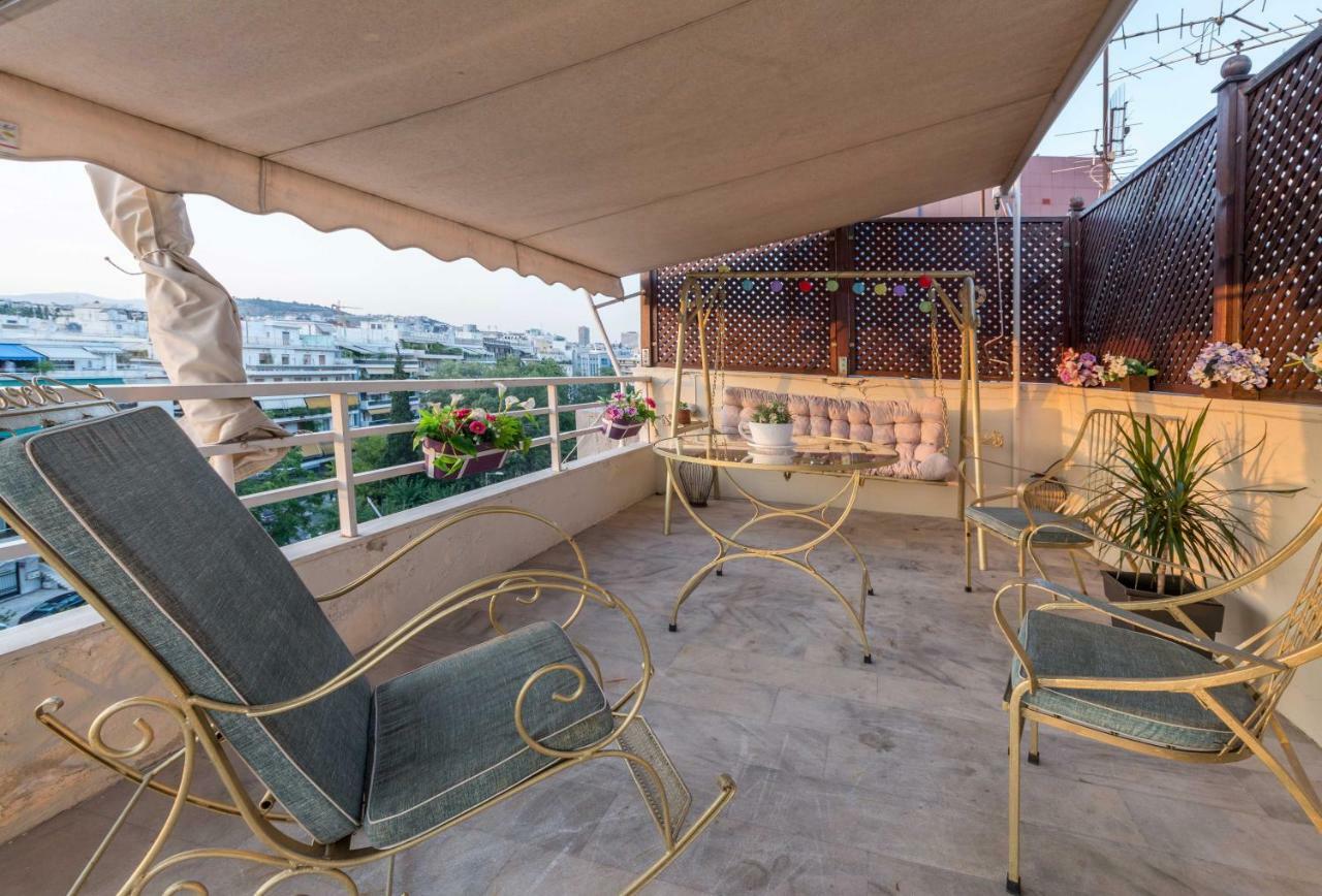 Top Floor Studio Near Metro&View&200Mbps Athens Exterior photo