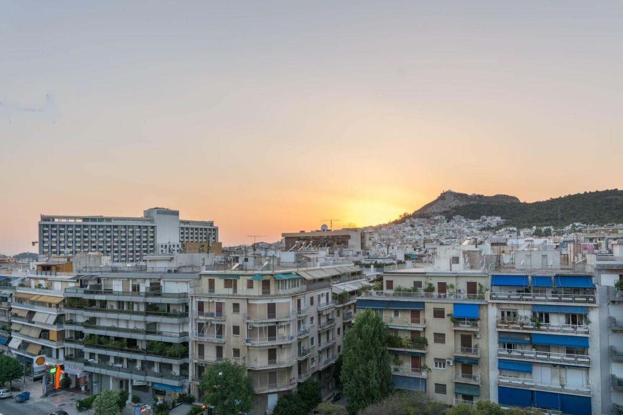 Top Floor Studio Near Metro&View&200Mbps Athens Exterior photo